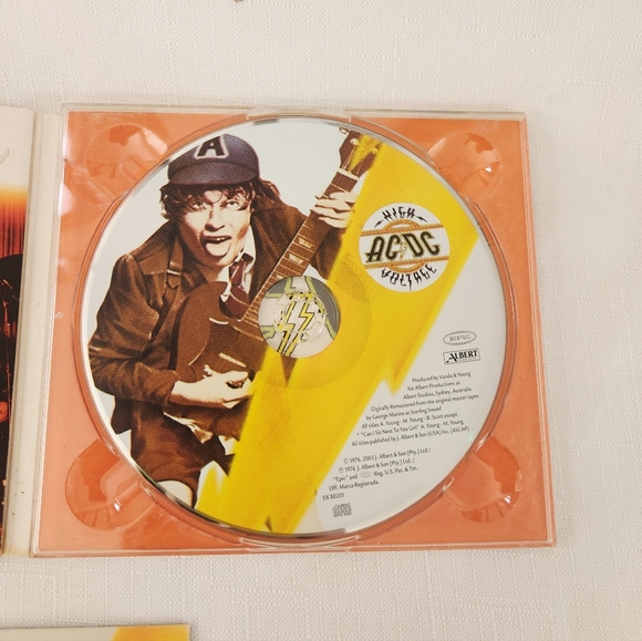 AC/DC 5 CD Bundle Lot Epic Records Remastered Reissue Rock Music Special Edition - Picture 8 of 16